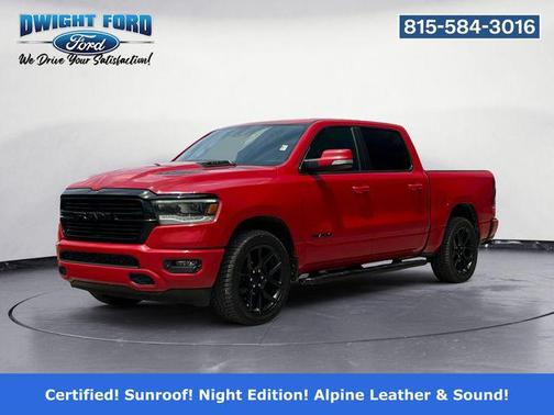 Flame Red Clearcoat 2020 RAM 1500 Rebel