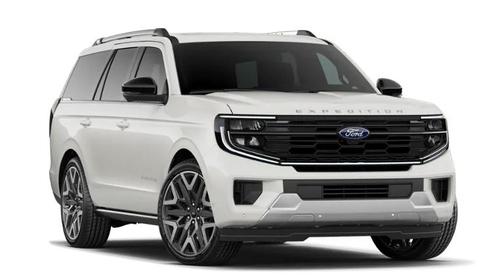 Star White Metallic Tri-Coat 2026 Ford Expedition Platinum