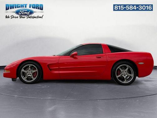 Redline Red 2003 Chevrolet Corvette Base