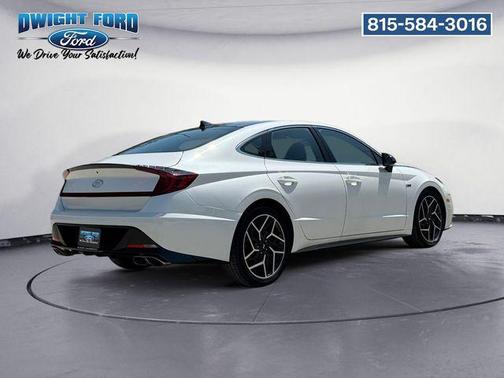 Quartz White 2021 Hyundai SONATA N Line