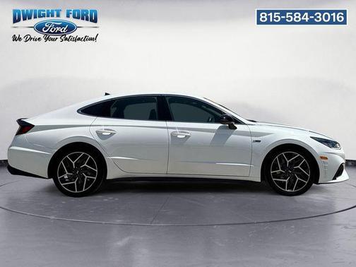 Quartz White 2021 Hyundai SONATA N Line