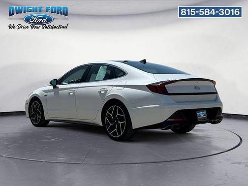 Quartz White 2021 Hyundai SONATA N Line