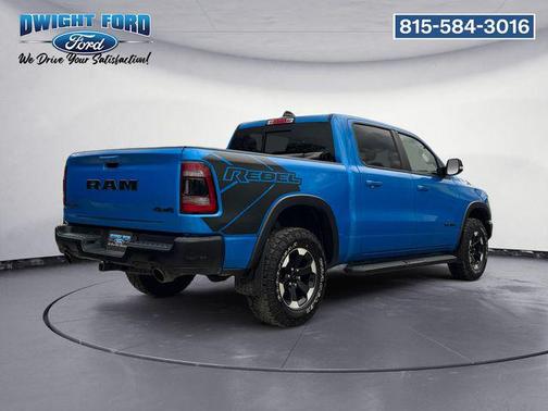 Hydro Blue Pearlcoat 2022 RAM 1500 Rebel