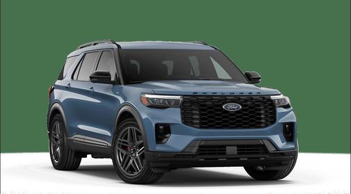 Vapor Blue Metallic 2026 Ford Explorer ST-Line