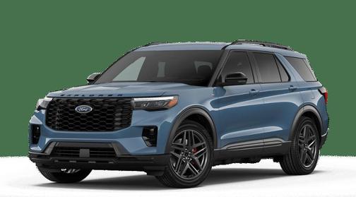 Vapor Blue Metallic 2026 Ford Explorer ST-Line
