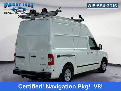 Glacier White 2020 Nissan NV Cargo NV2500 HD SV V8