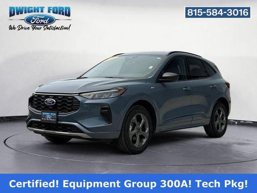 Vapor Blue Metallic 2024 Ford Escape ST-Line