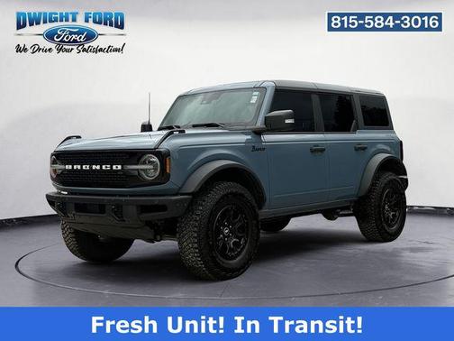 Azure Gray Metallic Tri-Coat 2024 Ford Bronco Wildtrak