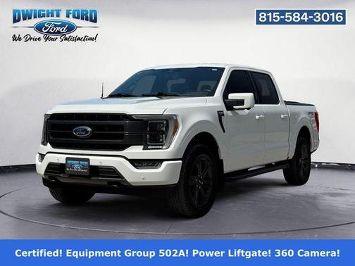 Oxford White 2023 Ford F-150 Lariat