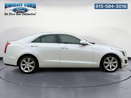 Crystal White Tricoat 2016 Cadillac ATS 2.0L Turbo