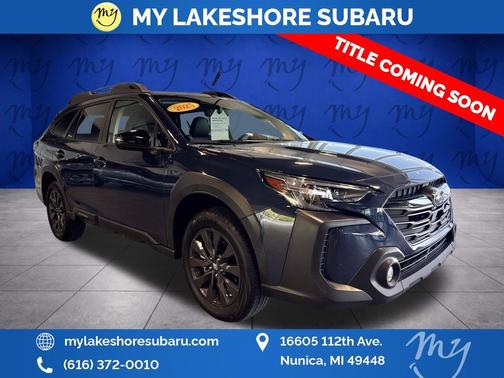 Cosmic Blue Pearl 2025 Subaru Outback Onyx Edition