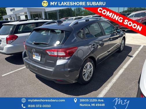 Magnetite Gray Metallic 2018 Subaru Impreza 2.0i Premium