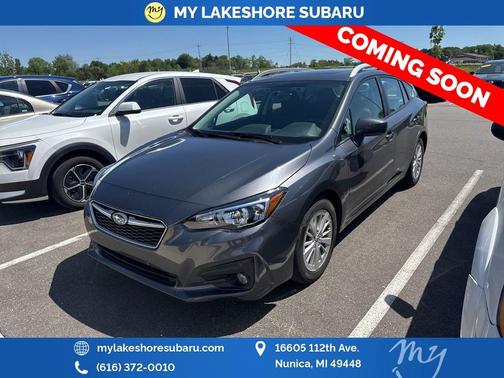 Magnetite Gray Metallic 2018 Subaru Impreza 2.0i Premium