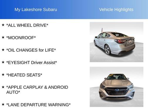 2025 Subaru Legacy Premium