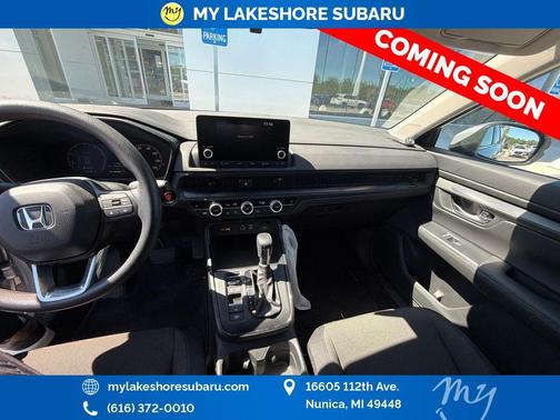 Lunar Silver Metallic 2024 Honda CR-V EX AWD