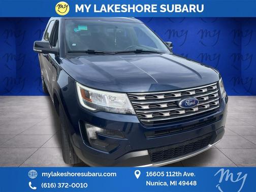 Blue Jeans Metallic 2016 Ford Explorer XLT