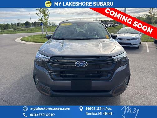 Magnetite Gray Metallic 2025 Subaru Forester Hybrid Sport