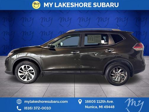 Midnight Jade 2015 Nissan Rogue SL