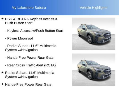 2025 Subaru Outback Premium