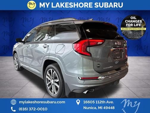 Satin Steel Metallic 2018 GMC Terrain Denali