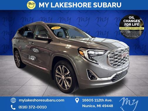 Satin Steel Metallic 2018 GMC Terrain Denali