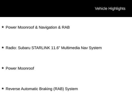 2023 Subaru Outback Onyx Edition