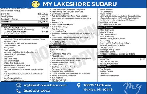 2016 Subaru Forester 2.5i Premium