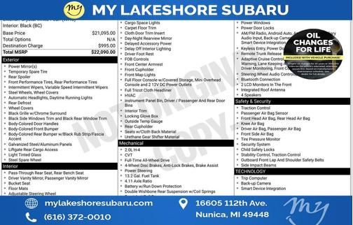 2022 Subaru Impreza Base