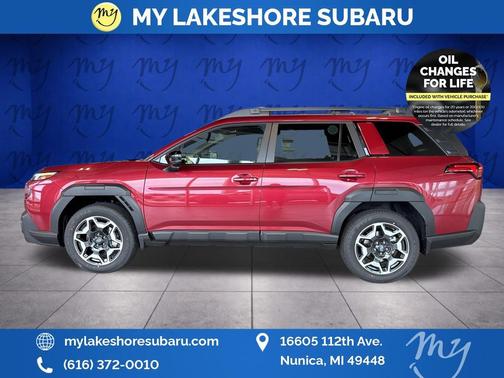Crimson Red Pearl 2026 Subaru Outback Touring