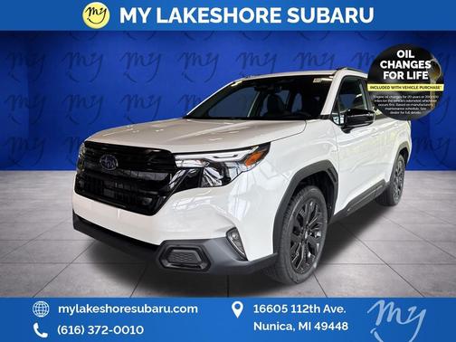 Crystal White Pearl 2026 Subaru Forester Sport