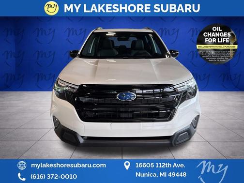 Crystal White Pearl 2026 Subaru Forester Sport