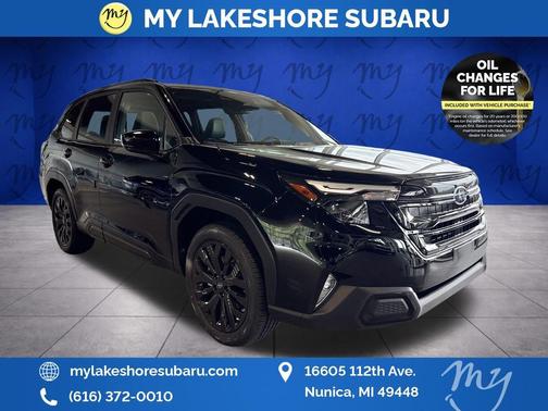 Crystal Black Silica 2026 Subaru Forester Sport