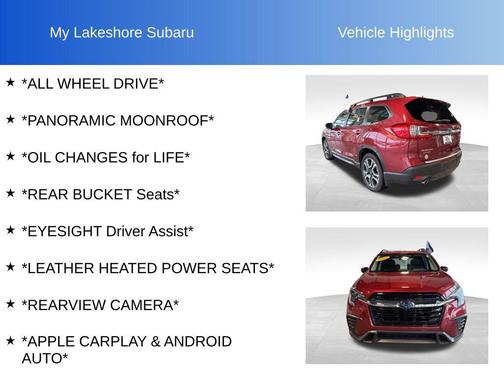 2024 Subaru Ascent Limited 7-Passenger