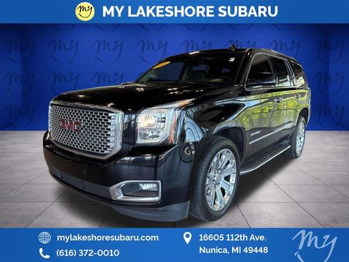 Onyx Black 2016 GMC Yukon Denali
