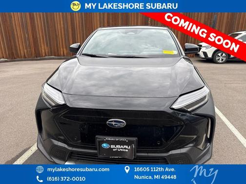 Galactic Black 2023 Subaru Solterra Premium