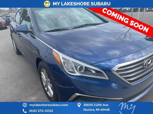 Lakeside Blue 2017 Hyundai SONATA SE