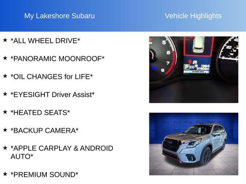 2024 Subaru Forester Sport