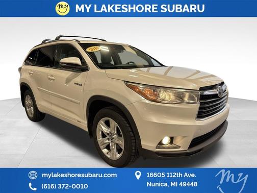 2016 Toyota Highlander Hybrid Platinum