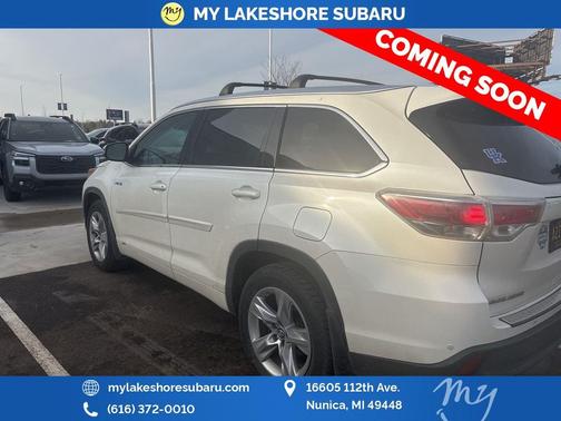 2016 Toyota Highlander Hybrid Platinum