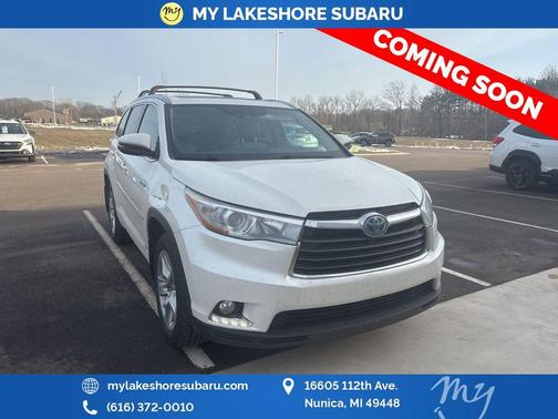 2016 Toyota Highlander Hybrid Platinum