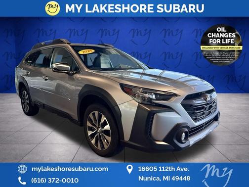 Ice Silver Metallic 2024 Subaru Outback Touring XT