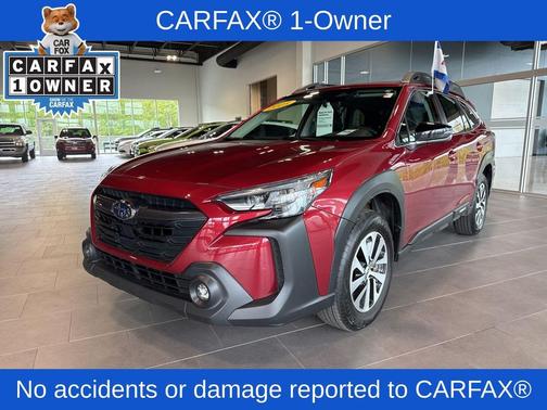 Crimson Red Pearl 2025 Subaru Outback Premium