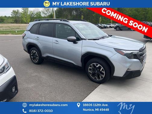 Ice Silver Metallic 2025 Subaru Forester Premium