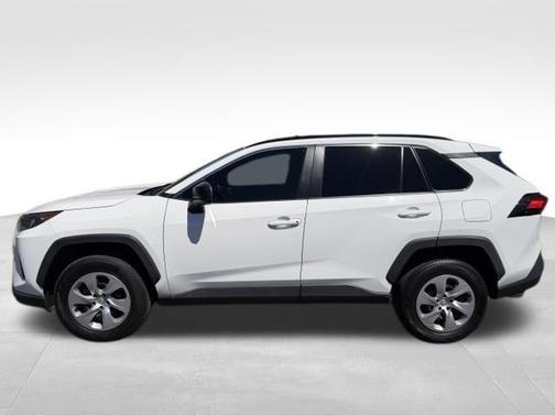 Super White 2021 Toyota RAV4 LE