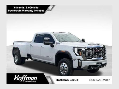 White Frost Tricoat 2024 GMC Sierra 3500 Denali
