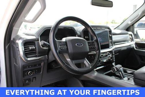 White Metallic 2022 Ford F-150 Lariat