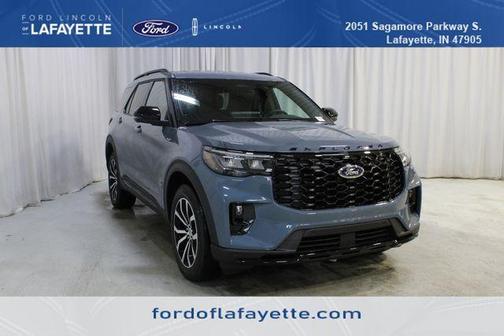 Blue 2026 Ford Explorer ST-Line