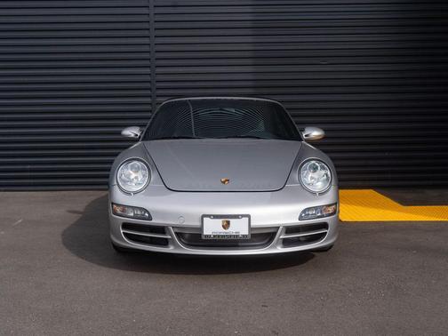 Arctic Silver Metallic 2008 Porsche 911 911 Carrera Cabriolet