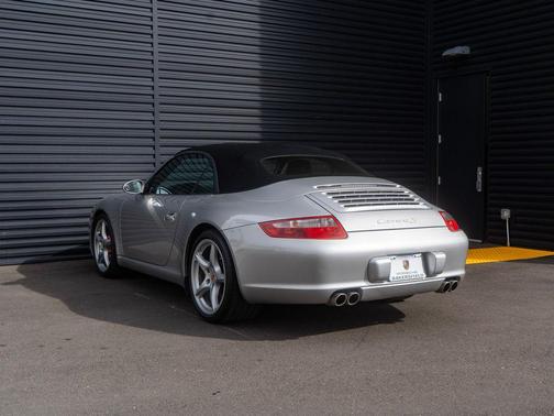Arctic Silver Metallic 2008 Porsche 911 911 Carrera Cabriolet