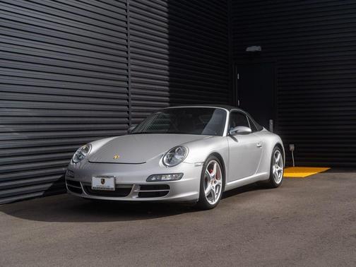 Arctic Silver Metallic 2008 Porsche 911 911 Carrera Cabriolet